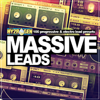 Massive Leads - 100 electro, progressive and tech house synth lead presets for Massive 1.3.0+