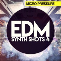 EDM Synth Shots 4 - 300 pure edm, electro and progressive key labelled synth shots and bass cuts 