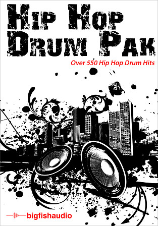 Hip Hop Drum Pak - Foundational drum hits for any style of hip hop production