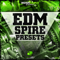 EDM Spire Presets - EDM sounds in the form of 64 presets of Arps, bass, leads, plucks, fx and more