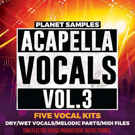 Acapella Vocals Vol.3 - Planet Samples strikes again with a much anticipated vocal pack