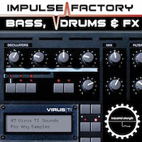 Impulse Factory - Virus TI Bass, Drums & FX - Virus Infection Audio Version is here to answer your call