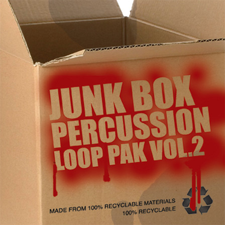 Junk Box Percussion Pak Vol.2 - More experimental household percussion loops