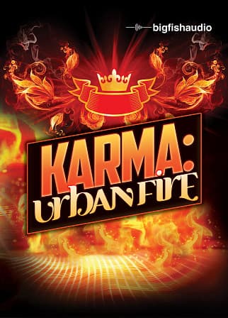 Karma: Urban Fire - 30 construction kits of ethnic infused urban samples