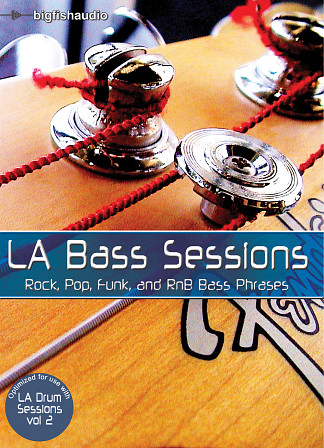 LA Bass Sessions - Rock, Pop, Funk and RnB bass phrases