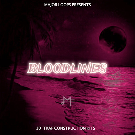 Bloodlines - 10 Trap Construction kits and 58 One Shot Drums inspired by 21 Savage & more