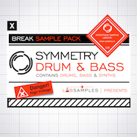 Break - Symmetry Drum & Bass - An audio toolkit loaded with sounds ready to drop into your DnB track