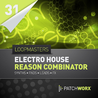 Loopmasters Presents Electro Synths Combinator Patches - Demanding Leads, Pulsing Arps, Crystal Stabs, Sweeping Fx and Big Room Pads