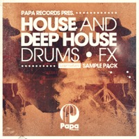 Papa Records Presents House & Deep House Drums & Fx - Over 330MB of content to aid your musical transformations