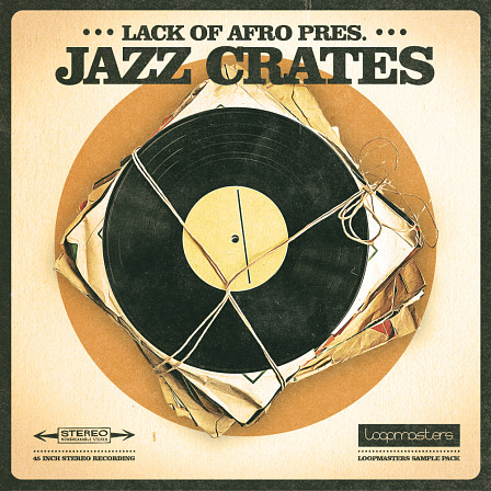 Lack of Afro Presents Jazz Crates - 240 Loops with Jazz intruments inculding Drums, Piano, Trumpet and more