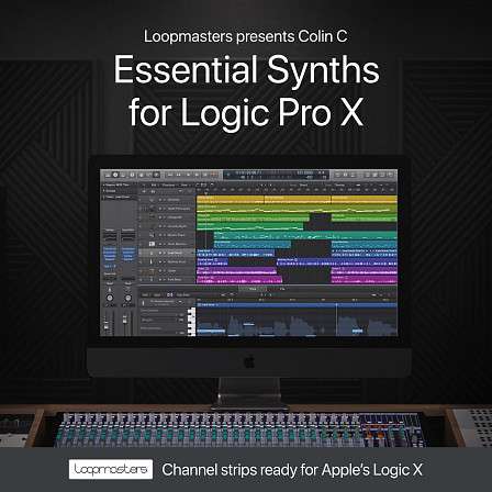 Essential Synths for Logic Pro X - Twist and personalize each preset giving you 224 unique sounds! 