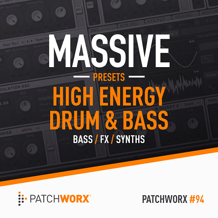 High Energy DnB Massive Presets - A beastly collection of synthesized sounds to fill out your frequency range