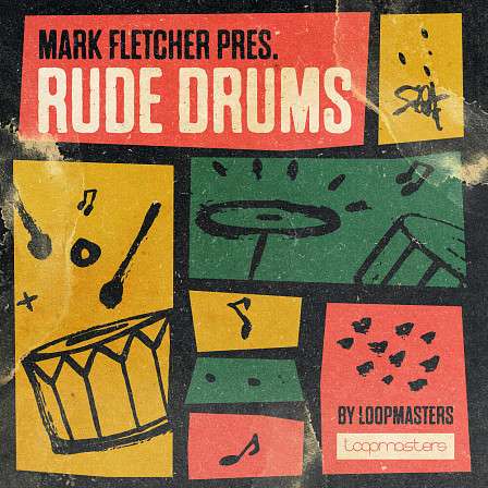 Rude Drums  - A fat selection of genuine dub & reggae drum sections with a taste of Jamaica