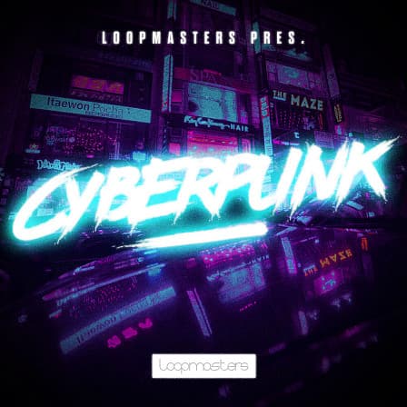 Cyberpunk - A collection of full drum breaks with one shots, sound effect loops, and more