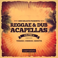 Don Goliath - Reggae & Dub Acapellas Vol.5 - A collection of top Jamaican vocals