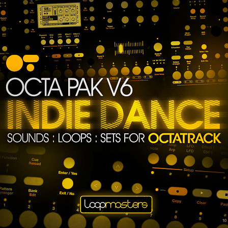 Octa Pak Vol.6 - Indie Dance - 390 dance samples for your Octatrack Sampler