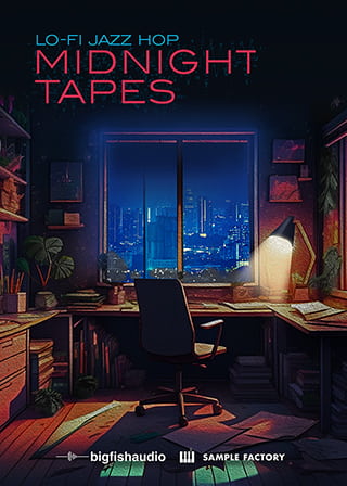 Midnight Tapes: Lo-Fi Jazz Hop - Over 2.5 GB of Lo-Fi Jazz Hop ambiance