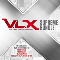 V.L.X. Supreme Bundle - 4 modern, urban Kontakt instruments in 1 product