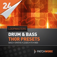 Loopmasters Present DnB Synths - Thor - Fresh and exclusive collections of hand crafted patches