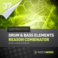 Loopmasters Presents Drum & Bass Elements Reason Combinators - 100 custom built Reason Combinator patches and more