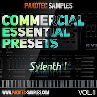 Commercial Essential Presets For Sylenth1 Vol.1 - A collection of 64 unique and inspiring sounds for Lennar Digital's Sylenth1