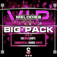 V.I.P Melodies Big Pack - 110 fantastic MIDI melodies for producing Dance, House and Electro