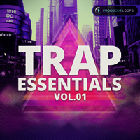 Trap Essentials Vol.1 - Over 70 one-shot percussive samples and more than 50 loops