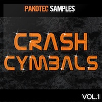 Crash Cymbals Vol.1 - This high quality selection of crash cymbals is a must in your DAW