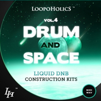 Drum 'n' Space Vol.4 Liquid DnB Construction Kits - The fourth instalment of the Drum 'n' Space series that's turning heads
