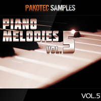 Piano Melodies Vol.5 - A rare collection of 50 unique and fresh melodies in MIDI format