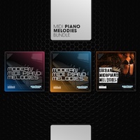 MIDI Piano Melodies Bundle - Combines the three most popular Equinox Sounds MIDI piano collections