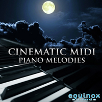 Cinematic MIDI Piano Melodies - 30 beautiful piano MIDI melodies for Film/TV and New Age composers