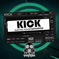 KICK - Electro House Expansion - 50 Electro kick presets & click sounds for Sonic Academy's KICK Drum Synthesizer