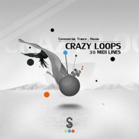 Crazy Loops Vol 1 - 30 fantastic MIDI melodies for producing Ambient, Progressive House and Dance