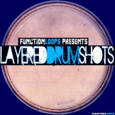 Layered Drum Shots - 450 designed drum hits covering a wide range of genres