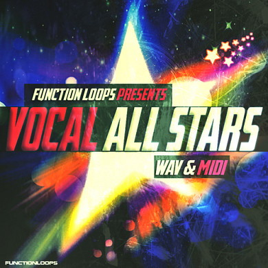Vocal All Stars - Vocal and musical Construction Kits packed with unique content