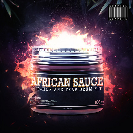 African Sauce - An aggressive one-of-a-kind drum sample collection