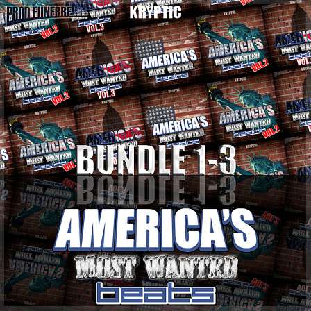 America's Most Wanted Beats Bundle (Vols 1-3) - Fifteen high quality Hip Hop Construction Kits