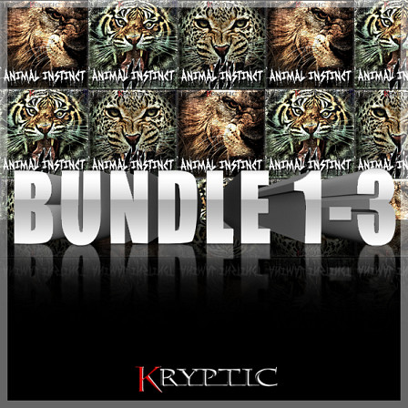 Animal Instinct Bundle (Vols 1-3) - The high quality Animal Instinct Bundle contains 9 Hip Hop Construction Kits 
