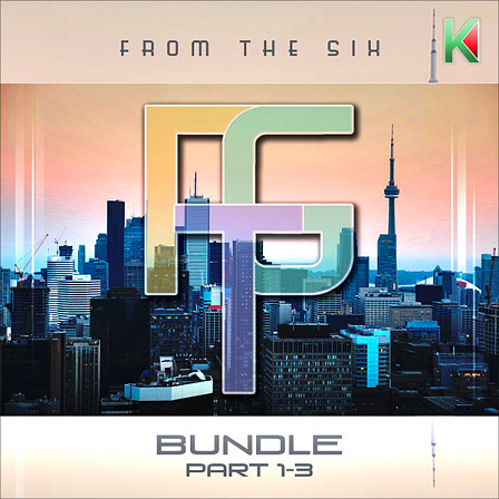 From The Six Bundle (Vols 1-3) - A popular RnB and Hip Hop genre with 15 smooth melodic unique Construction Kits
