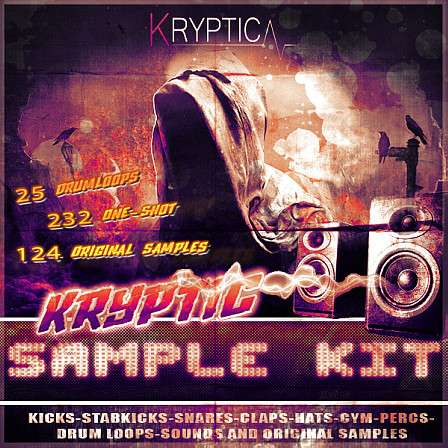 Kryptic Sample Kit - Hand-crafted drum samples with depth and variety 