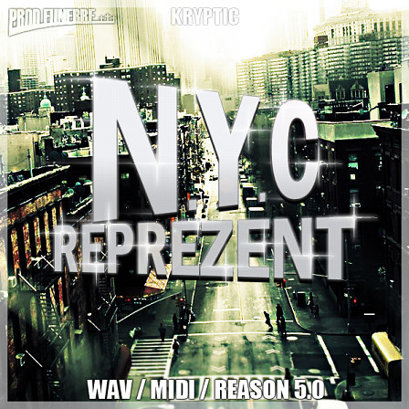 N.Y.C Reprezent - Five Hip Hop Construction Kits for easy production to create Old School sounds