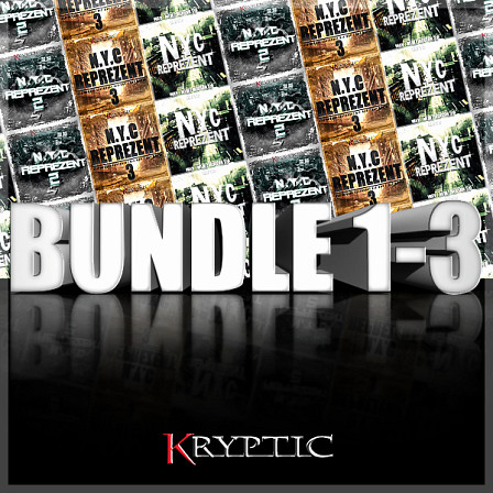 N.Y.C Reprezent Bundle (Vols 1-3) - Hip Hop Construction Kits for serious producers to create authentic tracks 