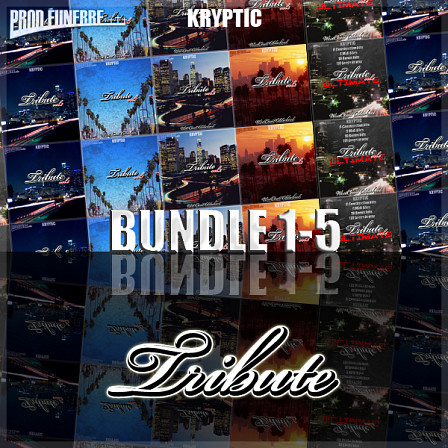 Tribute Bundle (Vols 1-5) - A high quality bundle with drums, strings, keys and more