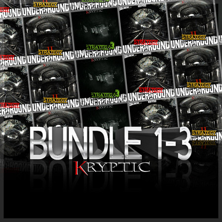 Underground Strategy Bundle (Vols 1-3) - Hip Hop Construction Kits with high quality radio-ready tracks 