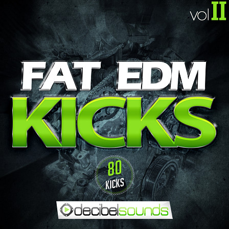 Fat Edm Kicks Vol 2 - 80 tonal, distorted, soft and hard kick drums
