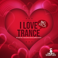 I Love Trance Big Pack - This high quality pack will take your tracks to the dancefloor!
