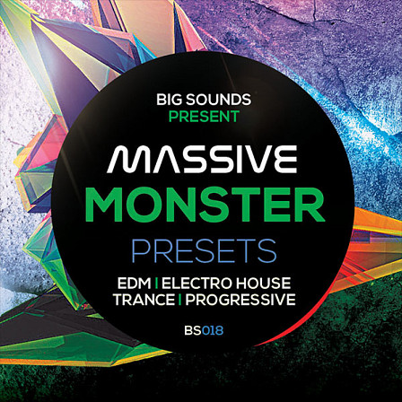 Massive Monster Presets - 60 EDM presets for the NI Massive VSTi!