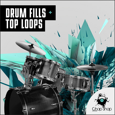 Drum Fills & Top Loops - 126 drum fills, with live drum fills, vintage drum fills, tribal & percussion!