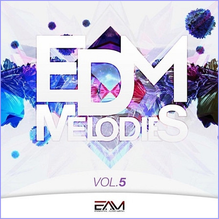 EDM Melodies Vol 5 - 'EDM Melodies Vol 5' brings you 40 MIDI files which are all key tagged